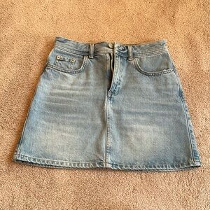 Urban outfitters denim mini skirt